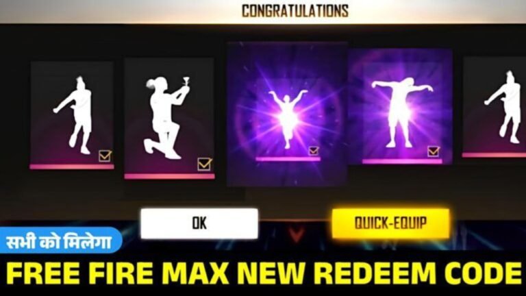 Free Fire Max Redeem Code