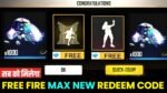 Free Fire MAX Redeem Code Today