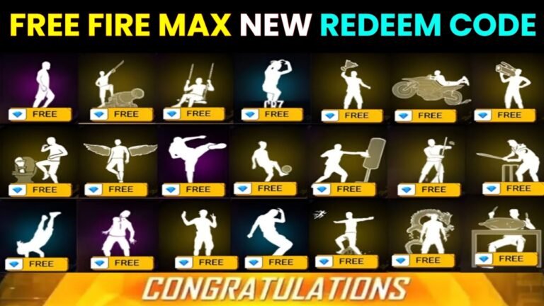 Garena Free Fire MAX redeem codes